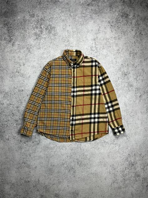 Gosha x Burberry wool oversized shirt 